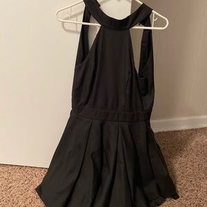 Lulus black skater dress